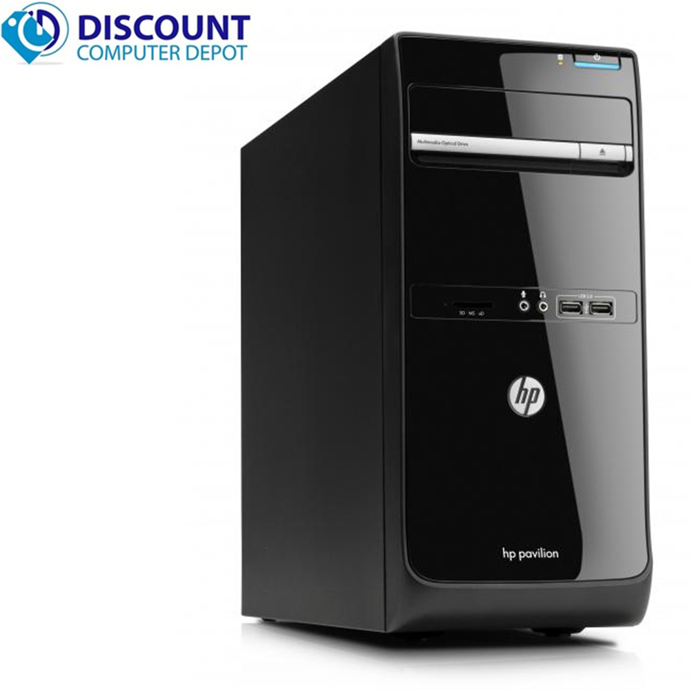 HP Pavilion P6-2350 Tower Computer PC AMD A8-5600K 8GB 120GB SSD ...